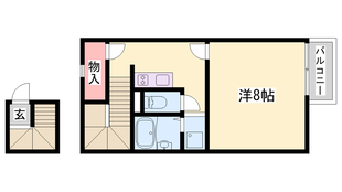 魚住駅 徒歩29分 2階の物件間取画像